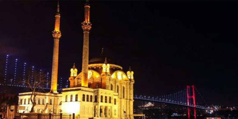 مسجد چاملیجا بهترین و بزرگترین مسجد در استانبول