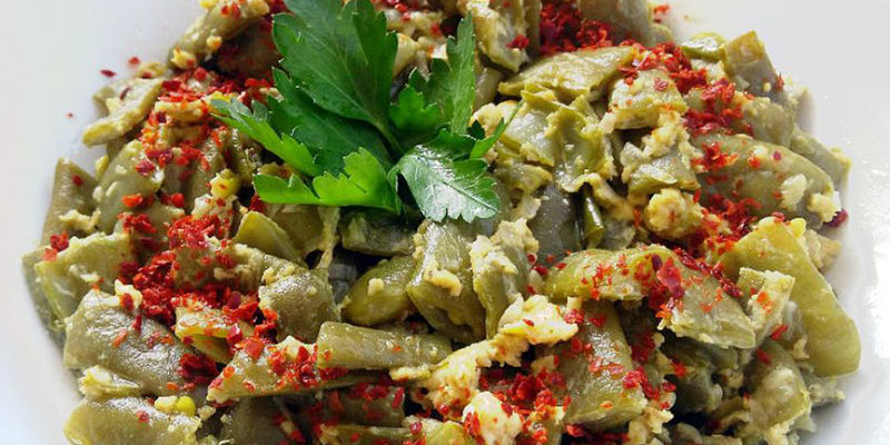 لوبیا کبابی بهترین غذا بدون گوشت