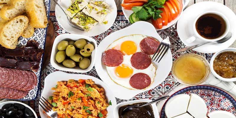 معرفی بهترین صبحانه های ترکیه ای